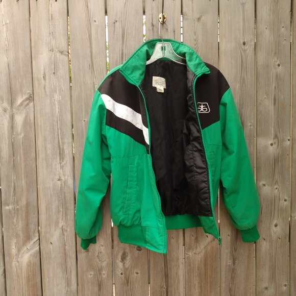 Vintage Pioneer Seed Jacket Medium Insulated Farmer Coat 48" Chest - Picture 11 of 13